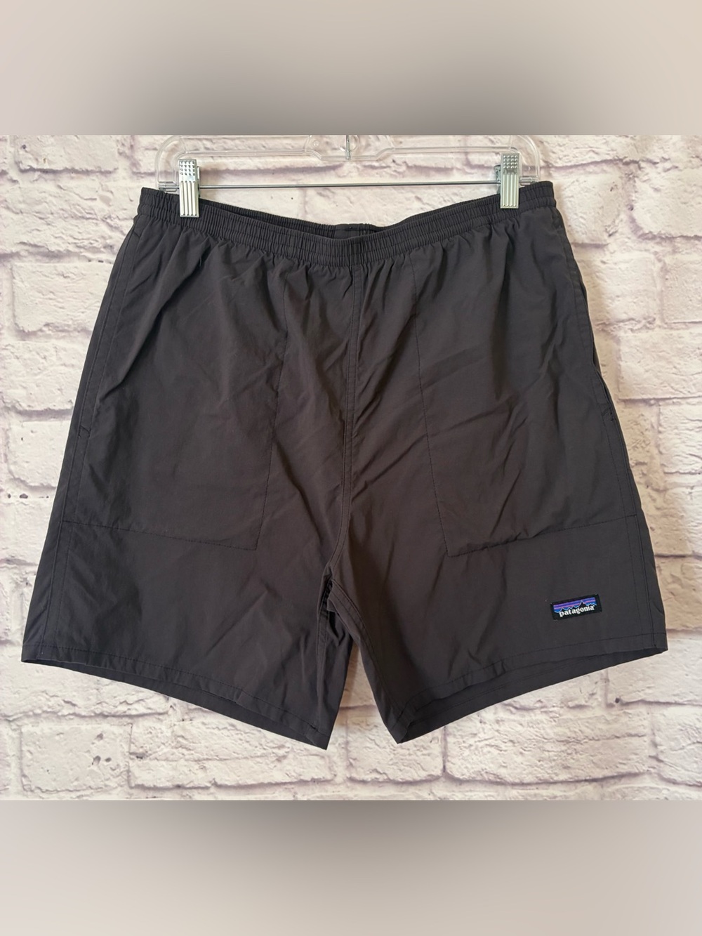 Patagonia Men's Black Board Shorts - Large